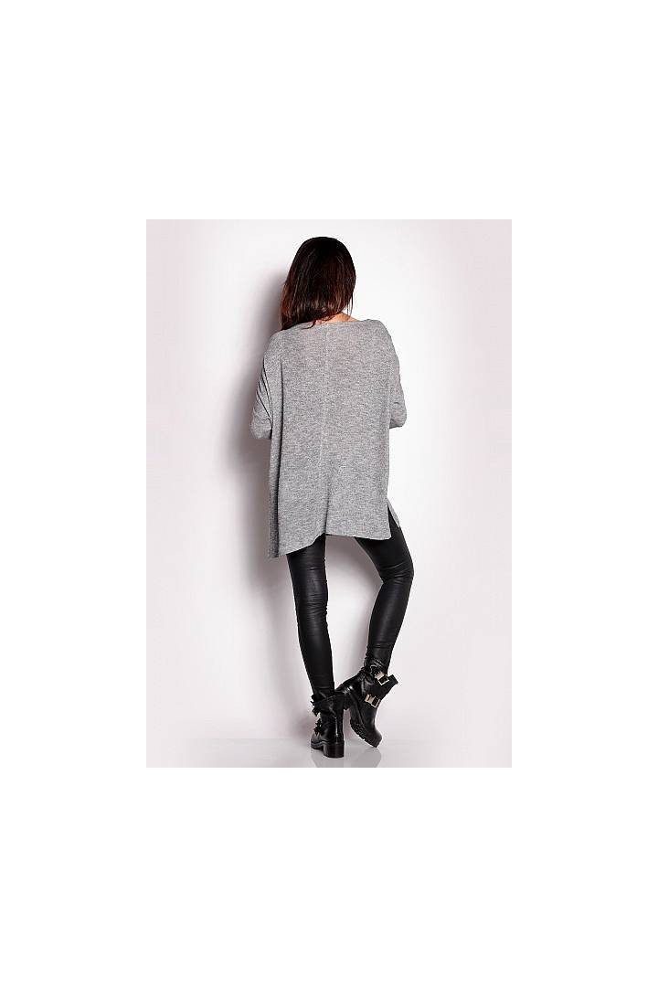Sweter A154 - Kolor/wzór: Szary