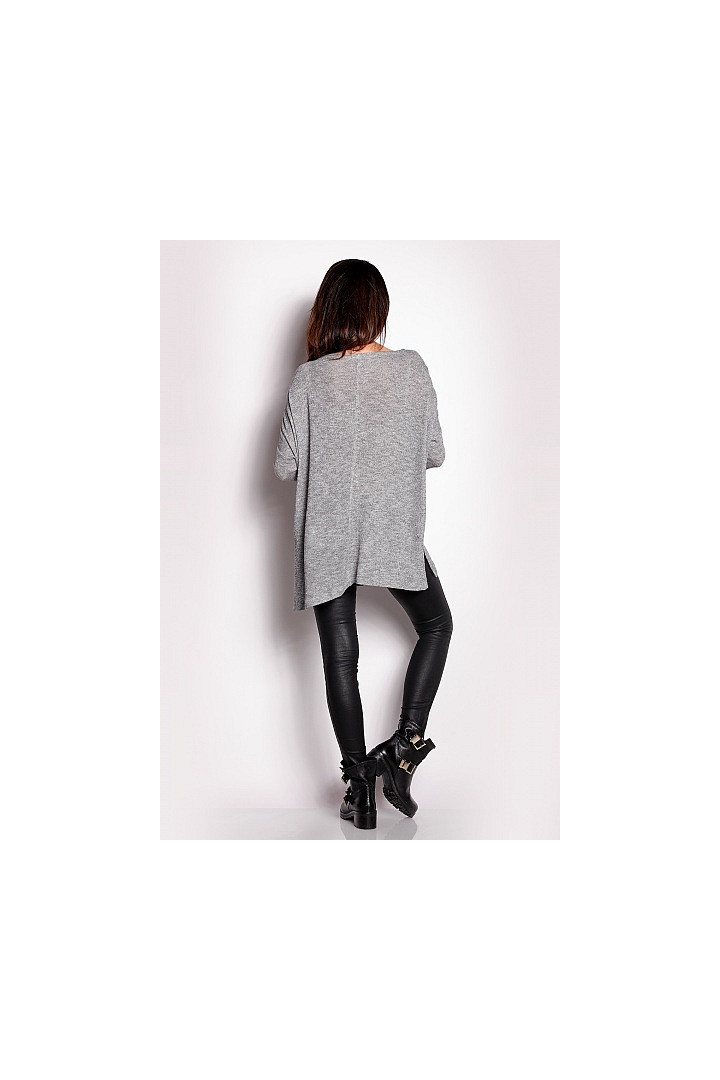 Sweter A154 - Kolor/wzór: Szary
