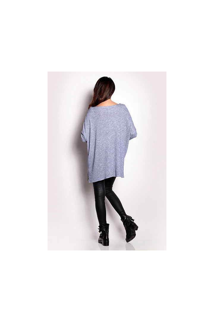 Sweter A154 - Kolor/wzór: Niebieski