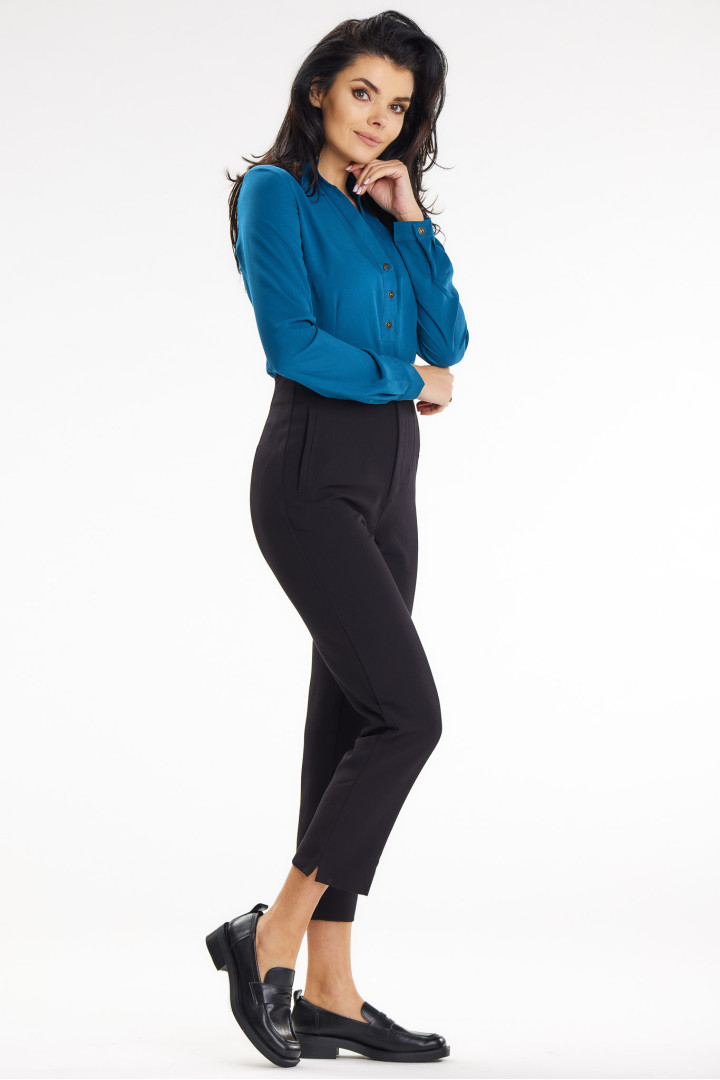 Koszula A649 - Kolor/wzór: Niebieski