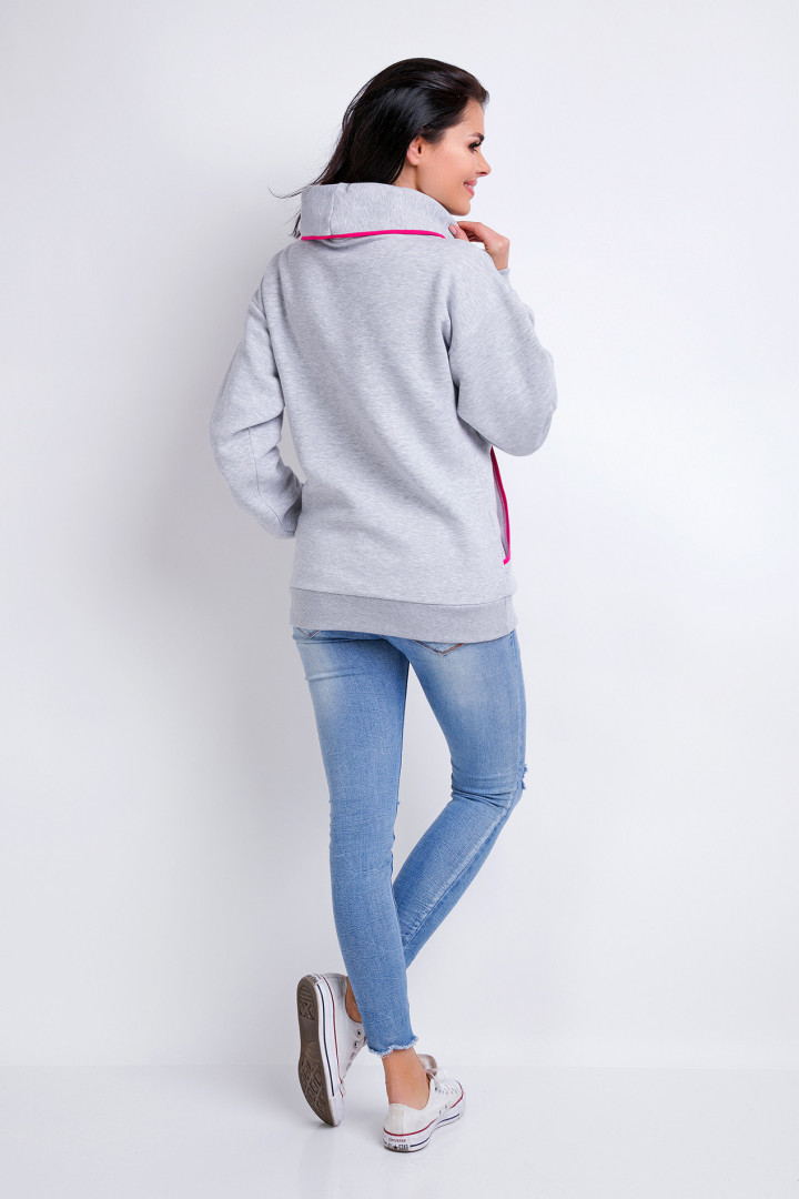 Bluza A160 - Kolor/wzór: Szary