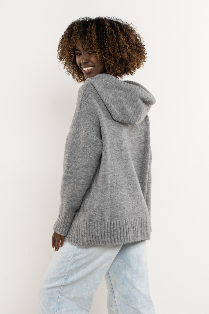 Sweter A755 - Kolor/wzór: Szary