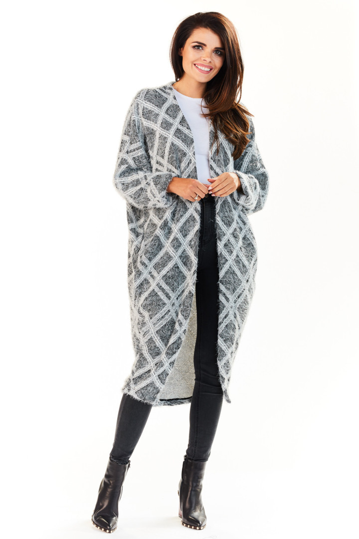 Sweter A194 - Kolor/wzór: Romby