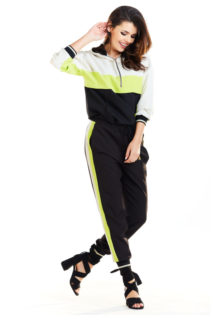 Bluza A265 - Kolor/wzór: Limonkowy