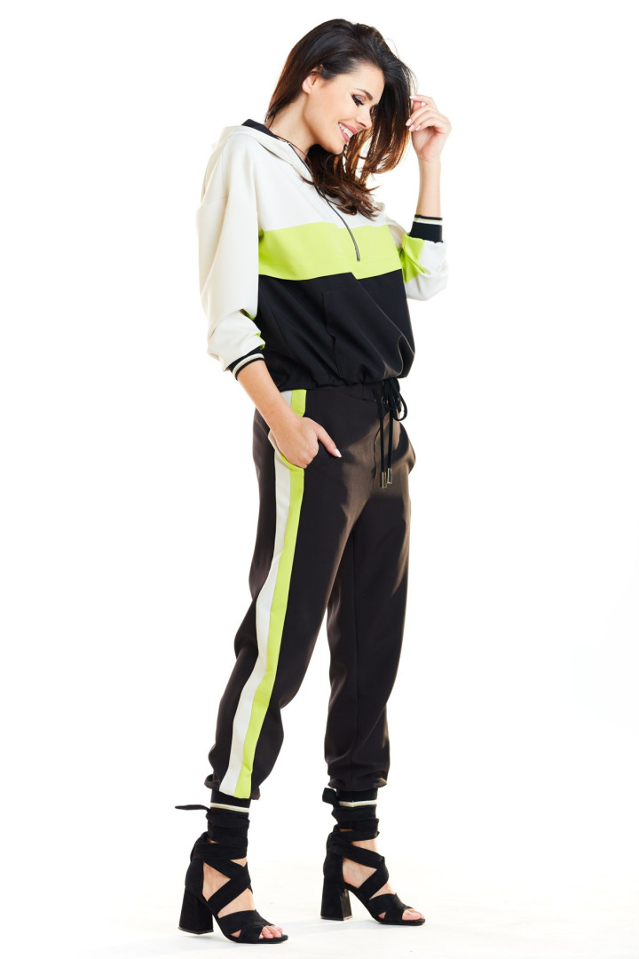 Bluza A265 - Kolor/wzór: Limonkowy