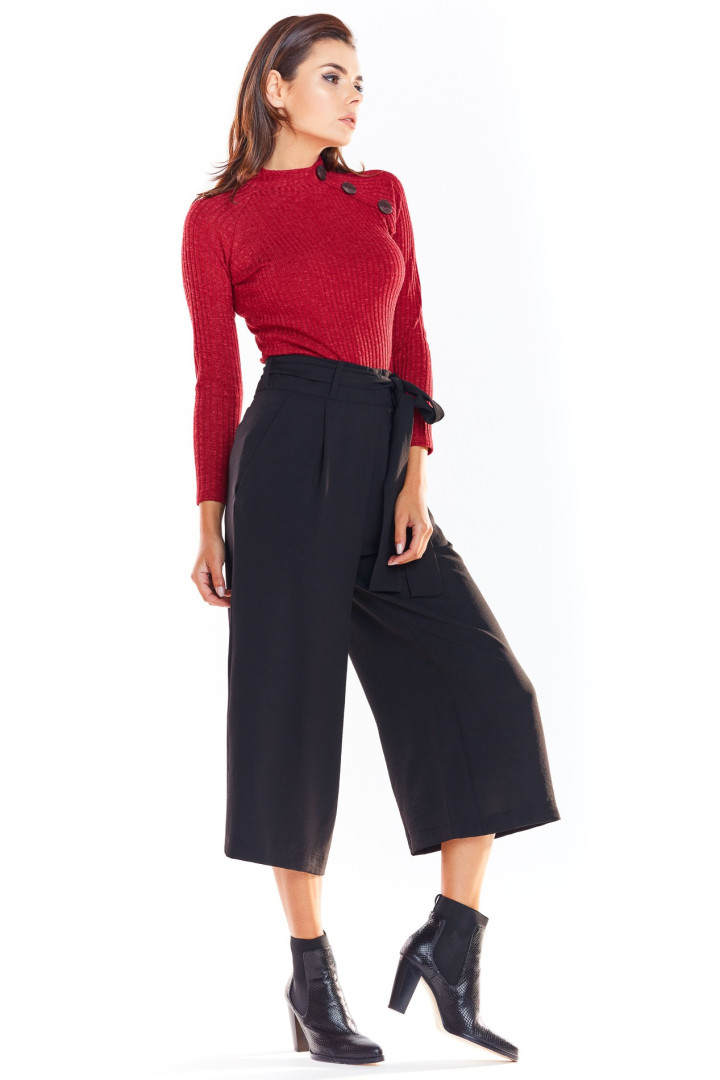 Sweter A315 - Kolor/wzór: Bordo