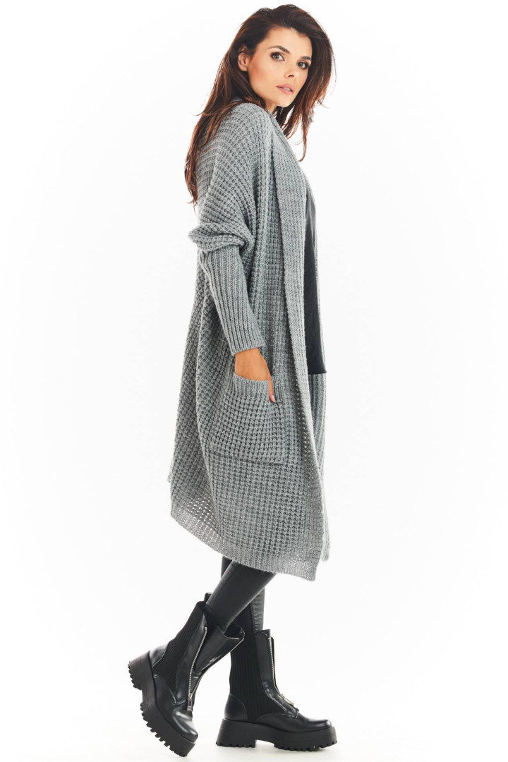 Sweter A391 - Kolor/wzór: Szary
