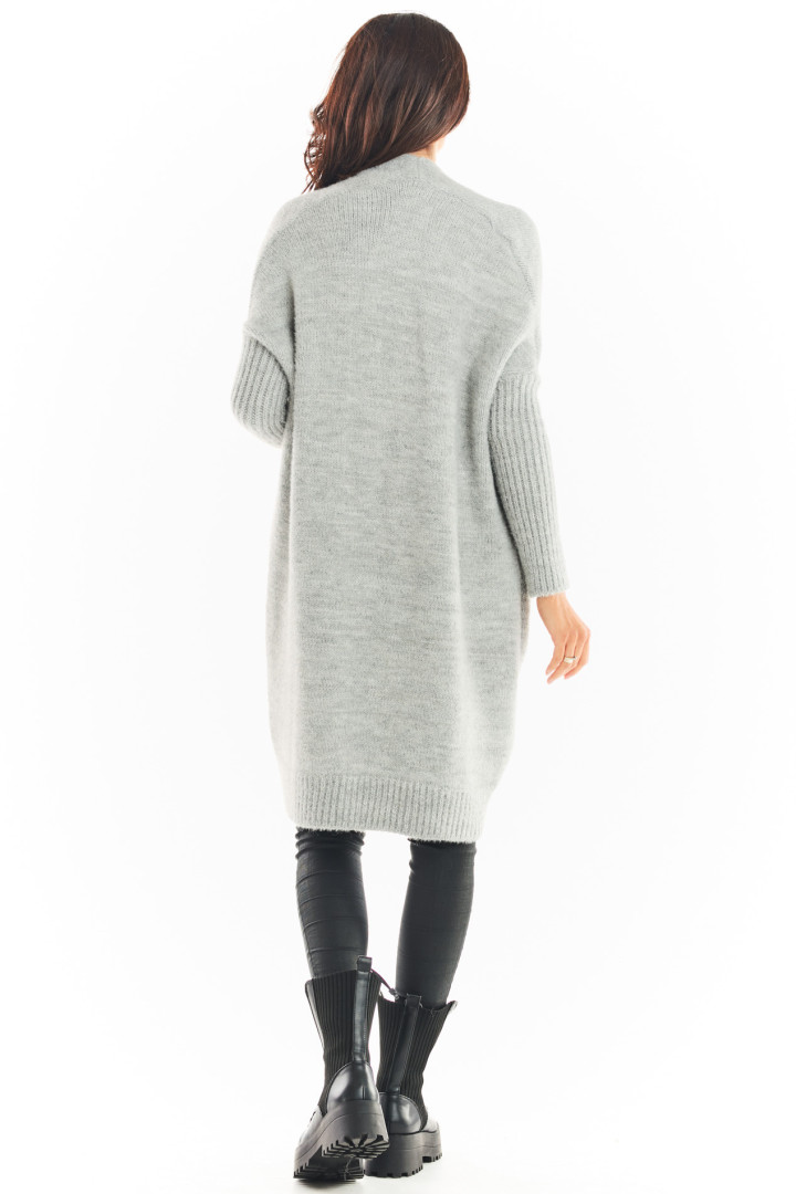 Sweter A395 - Kolor/wzór: Szary