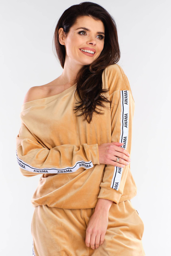 Bluza A408 - Kolor/wzór: Beż
