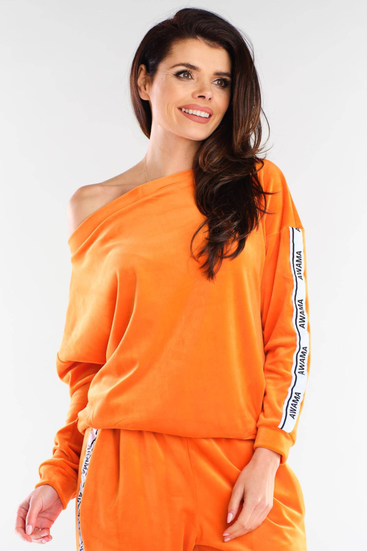 Bluza A408 - Kolor/wzór: Pomarańcz