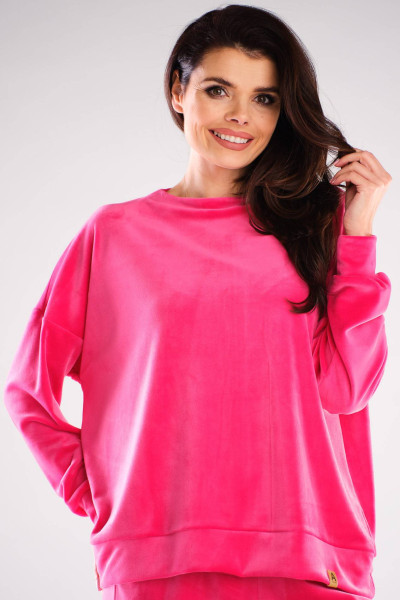 Bluza A410 - Kolor/wzór: Róż