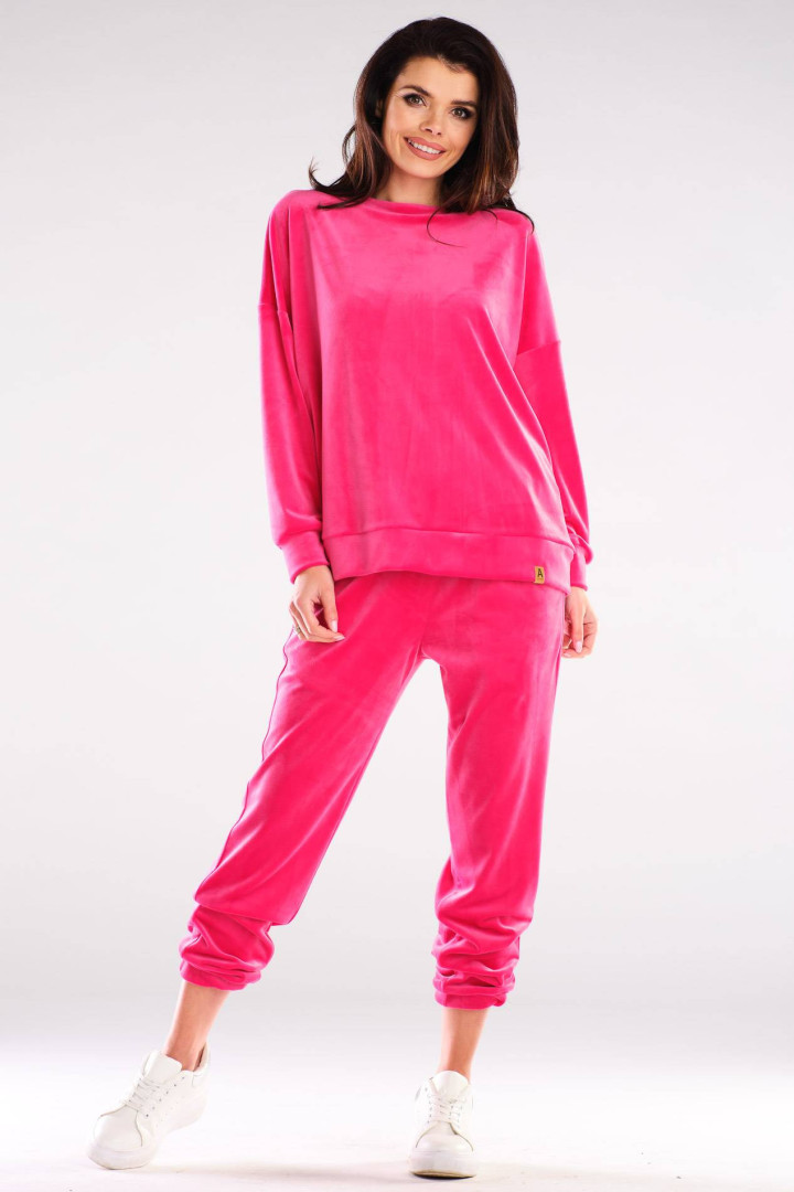 Bluza A410 - Kolor/wzór: Róż