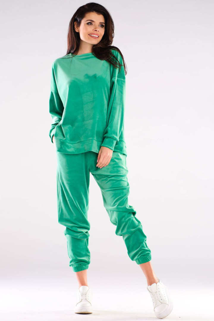 Bluza A410 - Kolor/wzór: Zielony