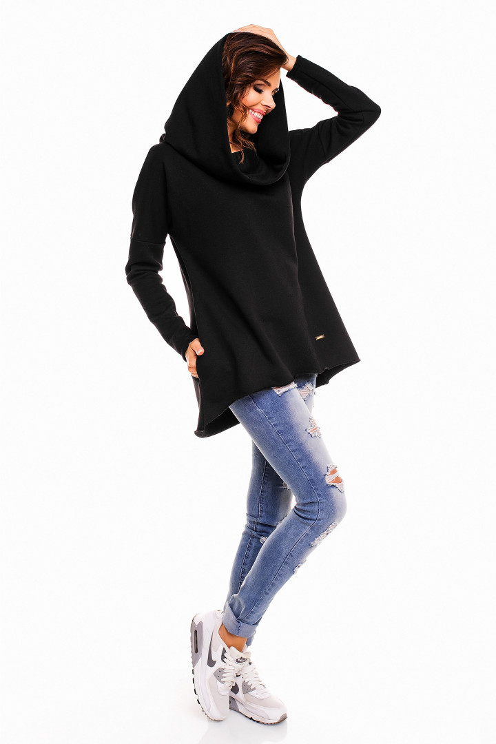Bluza A129 - Kolor/wzór: Czarny