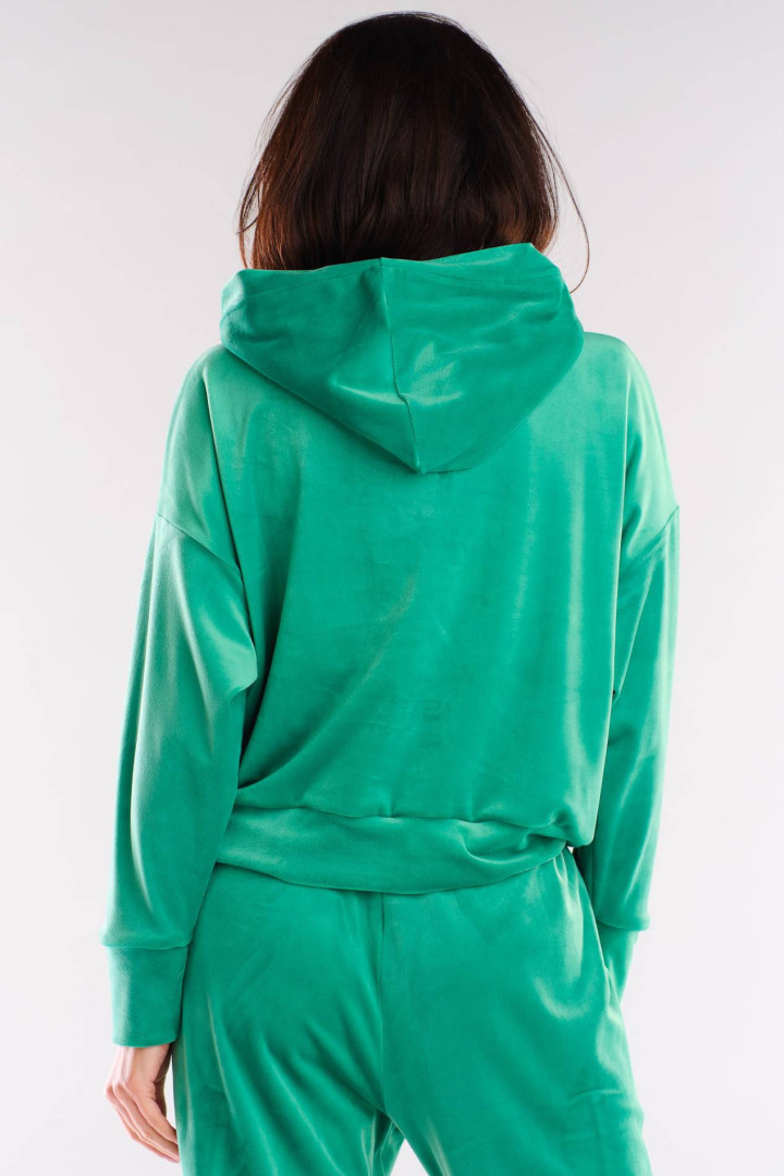 Bluza A412 - Kolor/wzór: Zielony