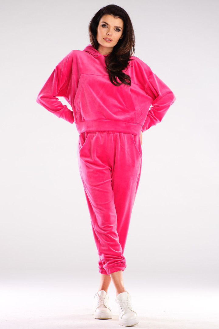 Bluza A412 - Kolor/wzór: Róż