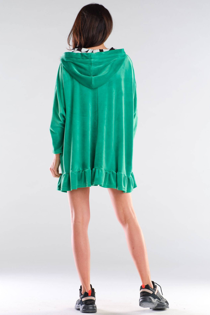 Bluza A419 - Kolor/wzór: Zielony