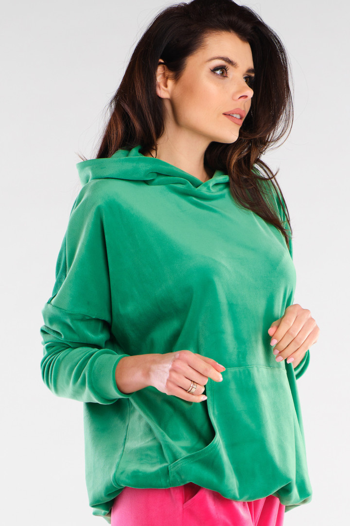 Bluza A420 - Kolor/wzór: Zielony